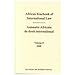 African Yearbook of International Law/Annuaire Africain De Droit International Volume 8 2000