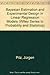 Bayesian Estimation and Experimental Design in Linear Regression Models (Wiley Series in Probability and Statistics)