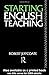 Starting English Teaching