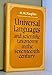 Universal Languages and Scientific Taxonomy in the Seventeenth Century.