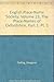 English Place-Name Society: Volume 23, The Place-Names of Oxfordshire, Part 1: Volume XXII