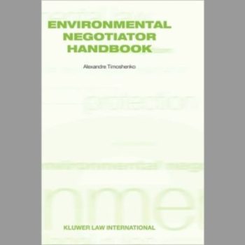 Environmental Negotiator Handbook