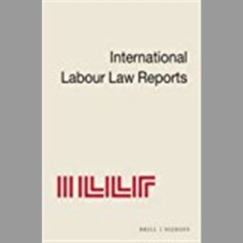 International Labour Law Reports Volume 17