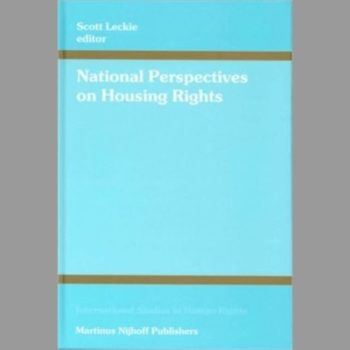 National Perspectives on Housing Rights