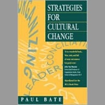 Strategies for Cultural Change