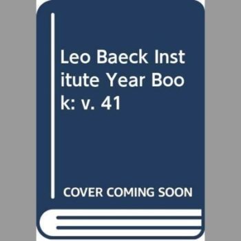 Leo Baeck Institute Year Book 1996 : Volume 41