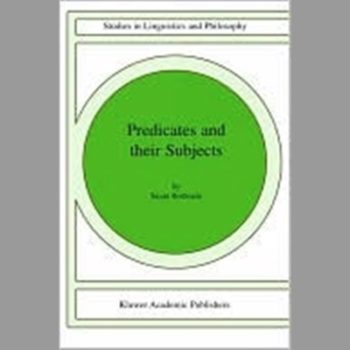 Predicates and Their Subjects