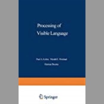 Processing of Visible Language: 001 (Nato Conference Series )