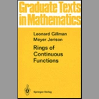 Rings of Continuous Functions