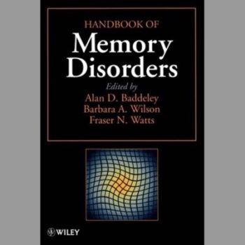 Handbook of Memory Disorders