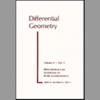 Differential Geometry, Part 1: Pt. 1 (Proceedings of Symposia in Applied Mathematics)