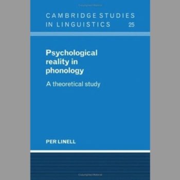 Psychological Reality in Phonology: A Theoretical Study