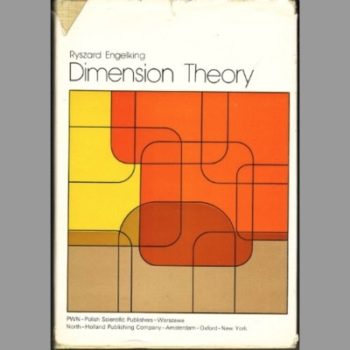 Dimension Theory (North-Holland mathematical library)