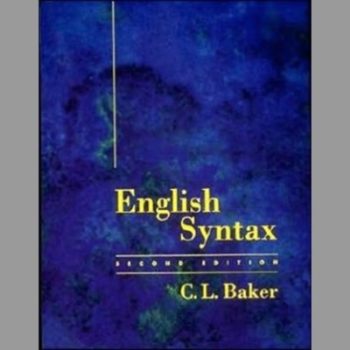 English Syntax (The MIT Press)