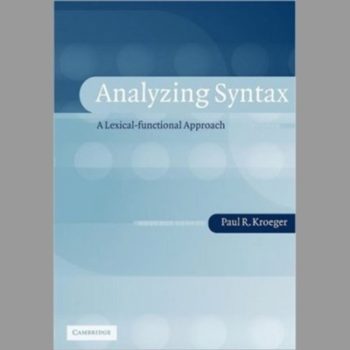 Analyzing Syntax: A Lexical-Functional Approach (Cambridge Textbooks in Linguistics)