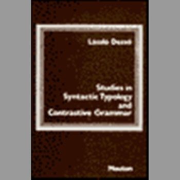 Studies in Syntactic Typology and Contrastive Grammar (Janua Linguarum. Series Maior)