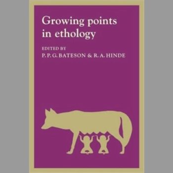 Growing Points Ethology: Based on a Conference Sponsored by St. John's College and King's College, Cambridge