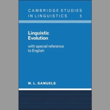 Linguistic Evolution: With Special Reference to English (Cambridge Studies in Linguistics)