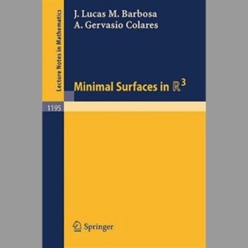 Minimal Surfaces in R3 (Lecture Notes in Mathematics)