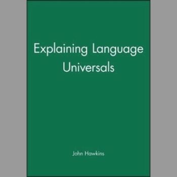 Explaining Language Universals