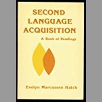 Second Language Acquisition: A Book of Readings