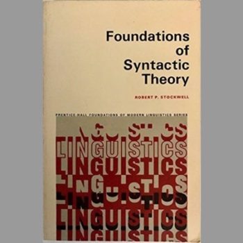 Foundations of Syntactic Theory