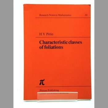 Characteristic Classes of Foliations (Chapman & Hall/CRC Research Notes in Mathematics Series)