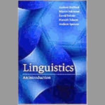 Linguistics: An Introduction