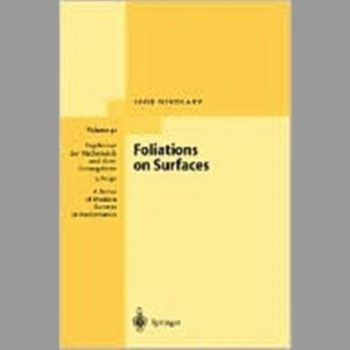 Foliations on Surfaces (Ergebnisse der Mathematik und ihrer Grenzgebiete. 3. Folge / A Series of Modern Surveys in Mathematics)