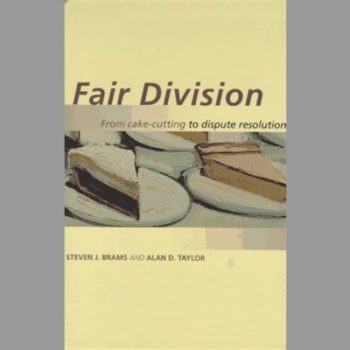 Fair Division: From Cake-Cutting to Dispute Resolution