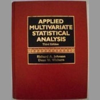 Applied Multivariate Statistical Analysis