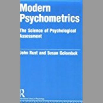 Modern Psychometrics: Science of Psychological Assessment (International Library of Psychology)