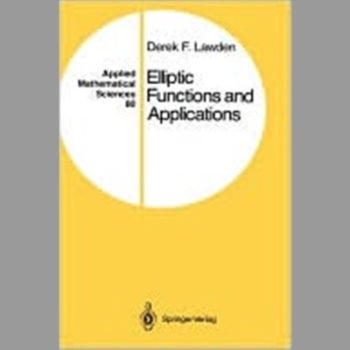 Elliptic Functions and Applications (Applied Mathematical Sciences (80))