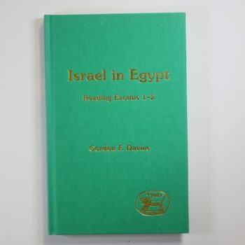 Israel in Egypt (Jsot Supplement Series : No 135)