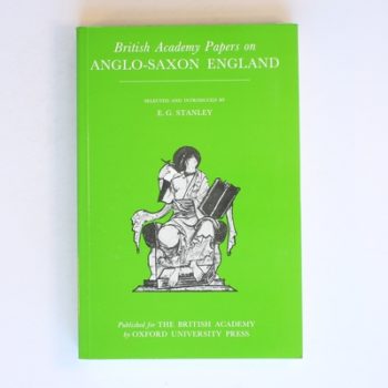 British Academy Papers on Anglo-Saxon England