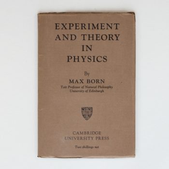 Experiment and theory in Physics