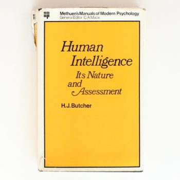 Human Intelligence Its Nature and Assessment