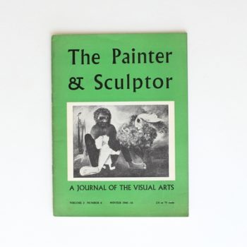 The Painter and Sculptor: A Journal of the Visual Arts Volume 3 Number 4 Winter 1960-61