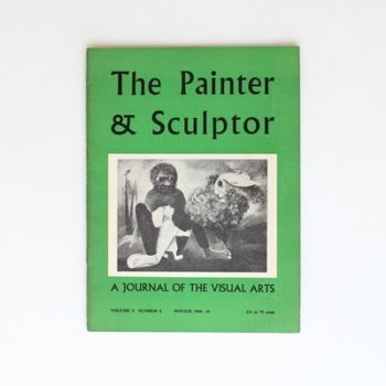 The Painter and Sculptor: A Journal of the Visual Arts Volume 3 Number 4 Winter 1960-61