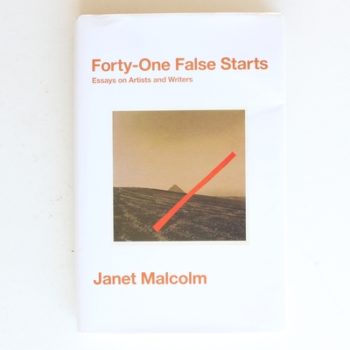 Forty-One False Starts: Essays on Artists and Writers