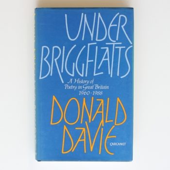 Under Briggflatts: A History of Poetry in Britain, 1960-80