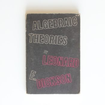 Algebraic Theories