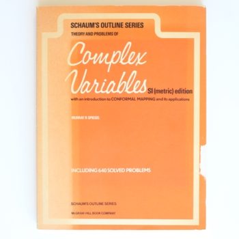 Theory and Problems of Complex Variables (Schaum's Outline S.)