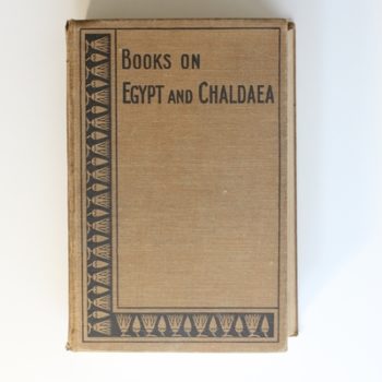 Books on Egypt and Chaldaea