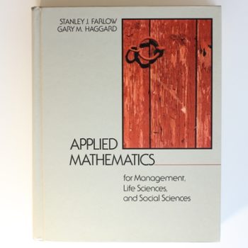 Applied Mathematics for Management, Life Sciences, and Social Sciences