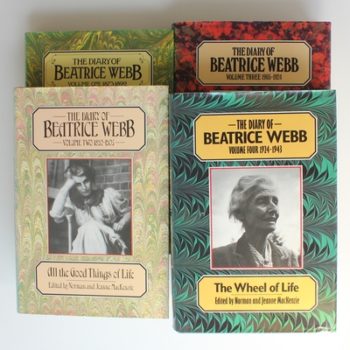 The Diary of Beatrice Webb Volumes 1-4