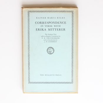 Correspondence in Verse with Erika Mitterer