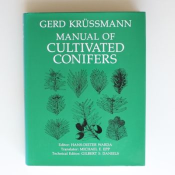 Manual of Cultivated Conifers