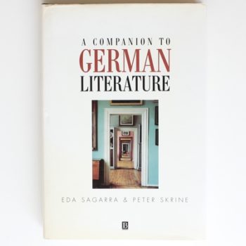 A Companion to German Literature: From 1500 to the Present