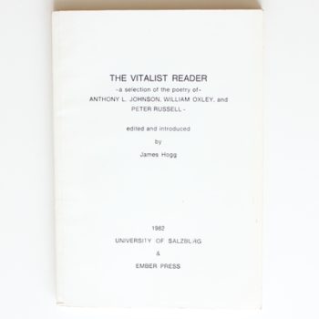 The Vitalist Reader: A Selection of Poetry